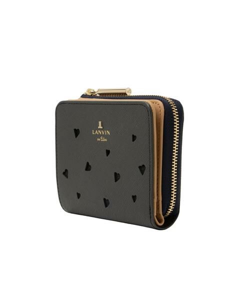 LANVIN en Bleu(バッグ) / ランバンオンブルー(バッグ) 財布・コインケース・マネークリップ | ランバン オン ブルー LANVIN en Bleu リュクサンブールハート 二つ折りLファスナー財布 | 詳細2