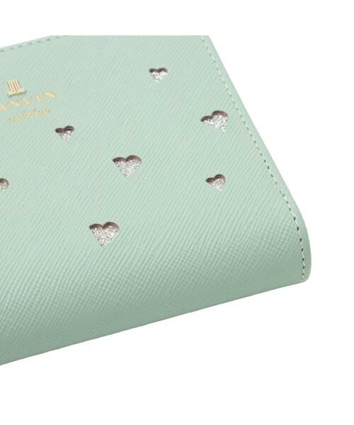 LANVIN en Bleu(バッグ) / ランバンオンブルー(バッグ) 財布・コインケース・マネークリップ | リュクサンブールハート 二つ折りLファスナー財布 | 詳細18