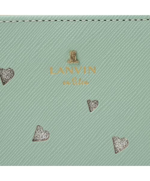 LANVIN en Bleu(バッグ) / ランバンオンブルー(バッグ) 財布・コインケース・マネークリップ | リュクサンブールハート 二つ折りLファスナー財布 | 詳細21