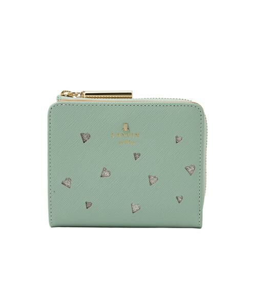 LANVIN en Bleu(バッグ) / ランバンオンブルー(バッグ) 財布・コインケース・マネークリップ | ランバン オン ブルー LANVIN en Bleu リュクサンブールハート 二つ折りLファスナー財布（ミント）