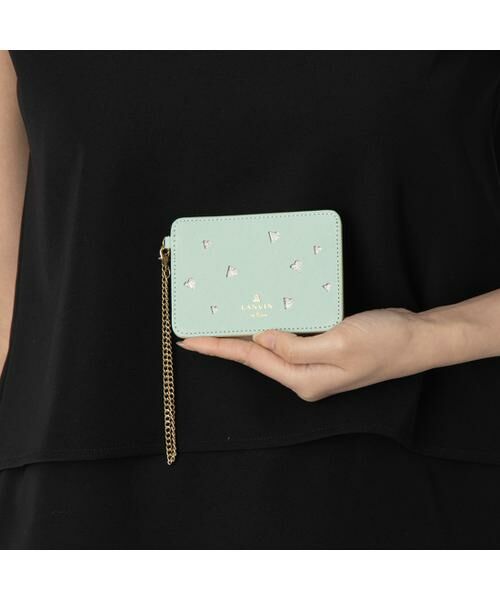 LANVIN en Bleu(バッグ) / ランバンオンブルー(バッグ) カードケース・名刺入れ・定期入れ | ランバン オン ブルー LANVIN en Bleu リュクサンブールハート パスケース | 詳細10