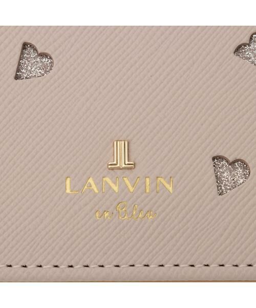 LANVIN en Bleu(バッグ) / ランバンオンブルー(バッグ) カードケース・名刺入れ・定期入れ | ランバン オン ブルー LANVIN en Bleu リュクサンブールハート パスケース | 詳細4