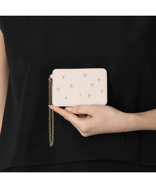 LANVIN en Bleu(バッグ) / ランバンオンブルー(バッグ) カードケース・名刺入れ・定期入れ | ランバン オン ブルー LANVIN en Bleu リュクサンブールハート パスケース | 詳細8