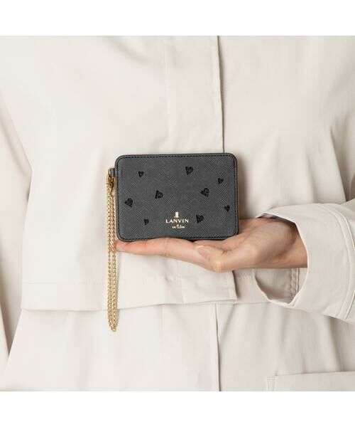LANVIN en Bleu(バッグ) / ランバンオンブルー(バッグ) カードケース・名刺入れ・定期入れ | ランバン オン ブルー LANVIN en Bleu リュクサンブールハート パスケース | 詳細9
