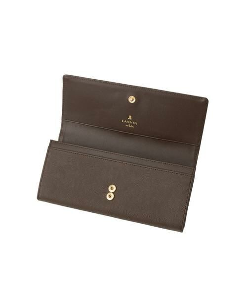 LANVIN en Bleu(バッグ) / ランバンオンブルー(バッグ) 財布・コインケース・マネークリップ | ランバン オン ブルー LANVIN en Bleu リュクサンブール かぶせ長財布 | 詳細17