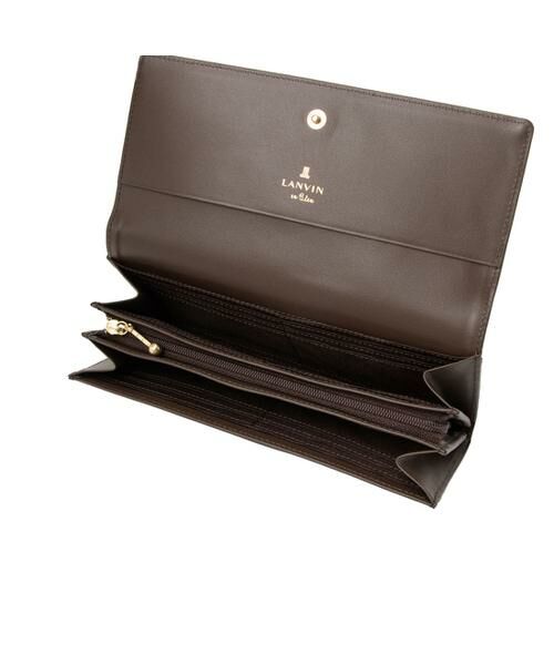 LANVIN en Bleu(バッグ) / ランバンオンブルー(バッグ) 財布・コインケース・マネークリップ | ランバン オン ブルー LANVIN en Bleu リュクサンブール かぶせ長財布 | 詳細23