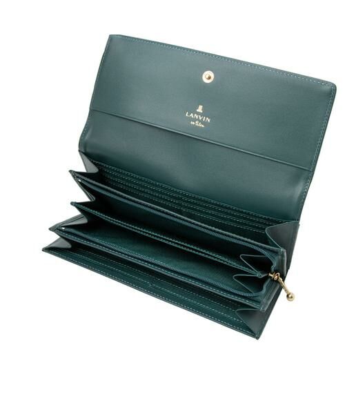 LANVIN en Bleu(バッグ) / ランバンオンブルー(バッグ) 財布・コインケース・マネークリップ | ランバン オン ブルー LANVIN en Bleu リュクサンブール かぶせ長財布 | 詳細28