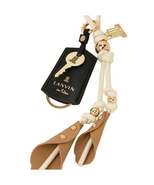 LANVIN en Bleu(バッグ) / ランバンオンブルー(バッグ) キーホルダー・ストラップ | ランバン オン ブルー LANVIN en Bleu シャルマン フローラルチャーム | 詳細3