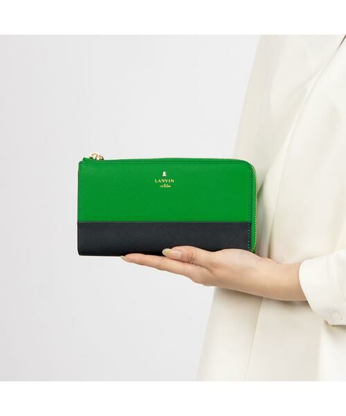 LANVIN en Bleu(バッグ) / ランバンオンブルー(バッグ) 財布・コインケース・マネークリップ | ランバン オン ブルー LANVIN en Bleu リュクサンブールクルール L字札入れ | 詳細20