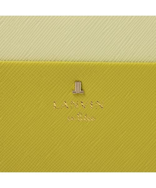 LANVIN en Bleu(バッグ) / ランバンオンブルー(バッグ) 財布・コインケース・マネークリップ | ランバン オン ブルー LANVIN en Bleu リュクサンブールクルール 二つ折りLF札入れ（横長） | 詳細21