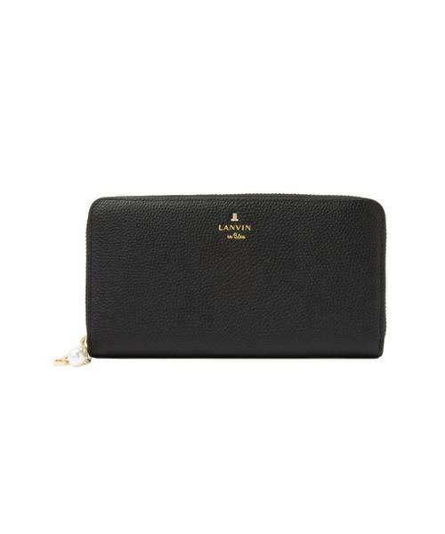 LANVIN en Bleu(バッグ) / ランバンオンブルー(バッグ) 財布・コインケース・マネークリップ | ペルニー ラウンド札入れ（ブラック）