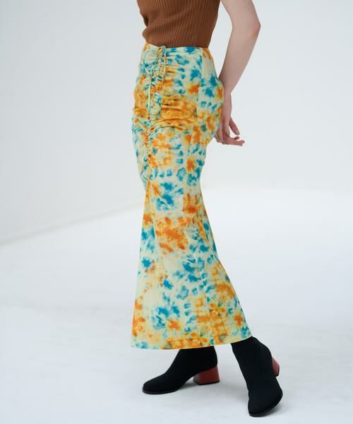 Kaleidoscopeドロストタイトスカート （ミニ・ひざ丈スカート