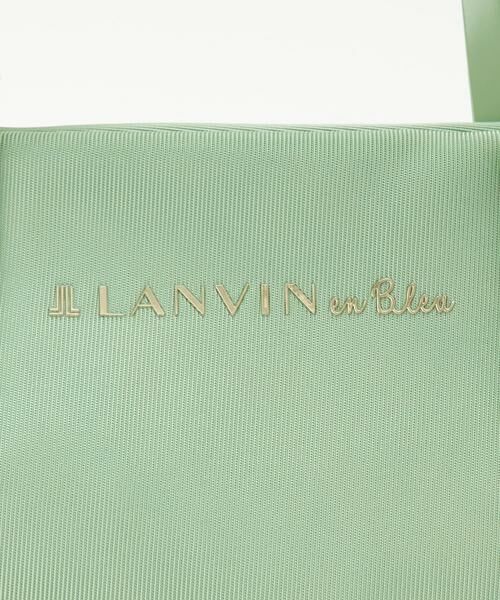 LANVIN en Bleu / ランバン オン ブルー トートバッグ | マルクハートカラビナ　小トート　484211 | 詳細14