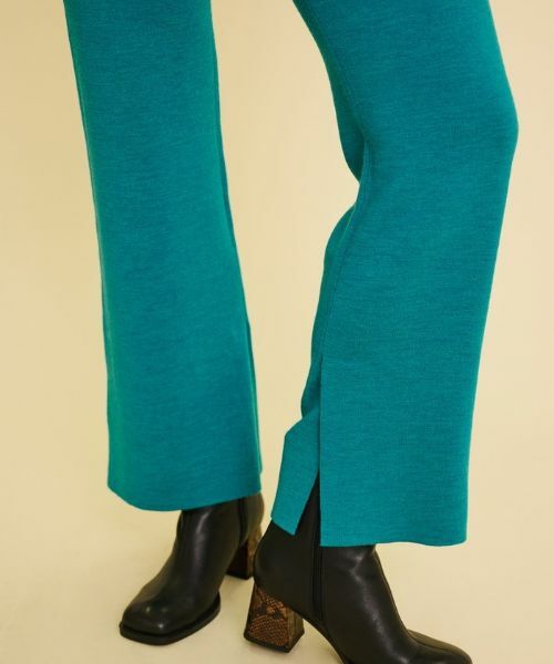 LANVIN en Bleu / ランバン オン ブルー その他パンツ | カラーニットパンツ | 詳細10