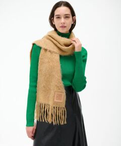 LANVIN en Bleu / ランバン オン ブルー その他小物 | ロゴパッチニットストール