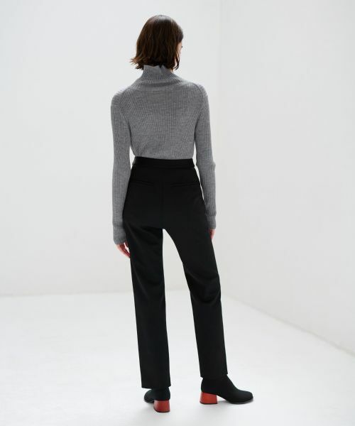 LANVIN en Bleu / ランバン オン ブルー その他パンツ | フロントスリットスリムパンツ | 詳細3