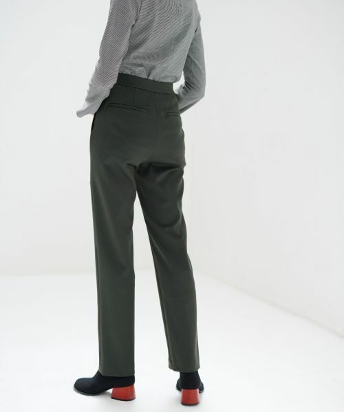 LANVIN en Bleu / ランバン オン ブルー その他パンツ | フロントスリットスリムパンツ | 詳細6