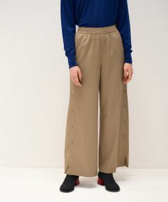 LANVIN en Bleu / ランバン オン ブルー その他パンツ | サイドボタンウエストゴムパンツ