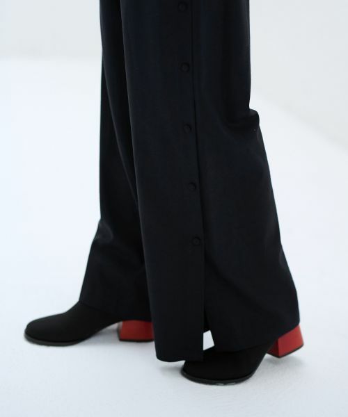 LANVIN en Bleu / ランバン オン ブルー その他パンツ | サイドボタンウエストゴムパンツ | 詳細8