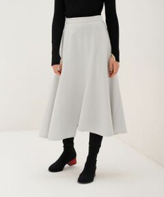 LANVIN en Bleu / ランバン オン ブルー ロング・マキシ丈スカート | ダブルクロスイレギュラーマーメイドスカート