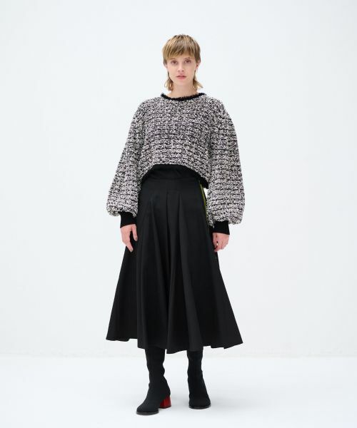 LANVIN en Bleu / ランバン オン ブルー ニット・セーター | クロップドツイードニット | 詳細1