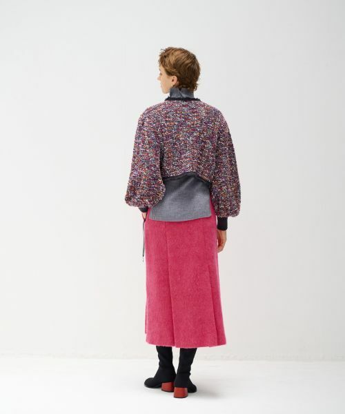 LANVIN en Bleu / ランバン オン ブルー ニット・セーター | クロップドツイードニット | 詳細6