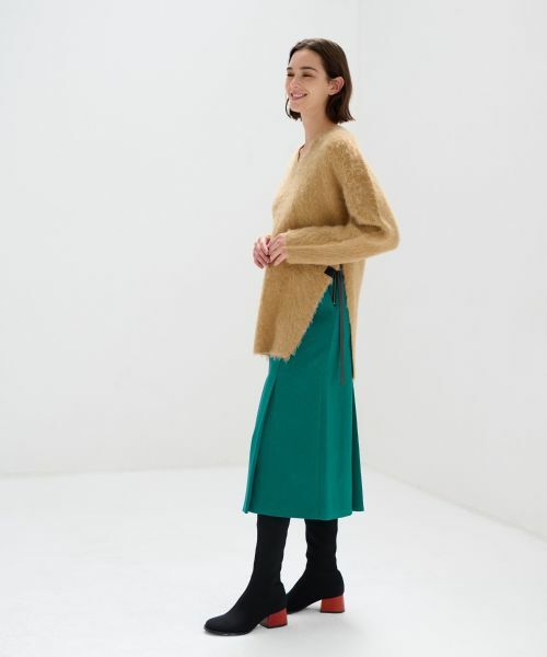 LANVIN en Bleu / ランバン オン ブルー ニット・セーター | Ｖネックシャギーニット | 詳細10