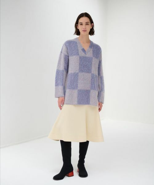 LANVIN en Bleu / ランバン オン ブルー ニット・セーター | Ｖネックシャギーニット | 詳細4