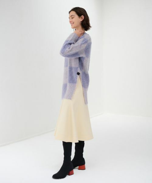 LANVIN en Bleu / ランバン オン ブルー ニット・セーター | Ｖネックシャギーニット | 詳細5