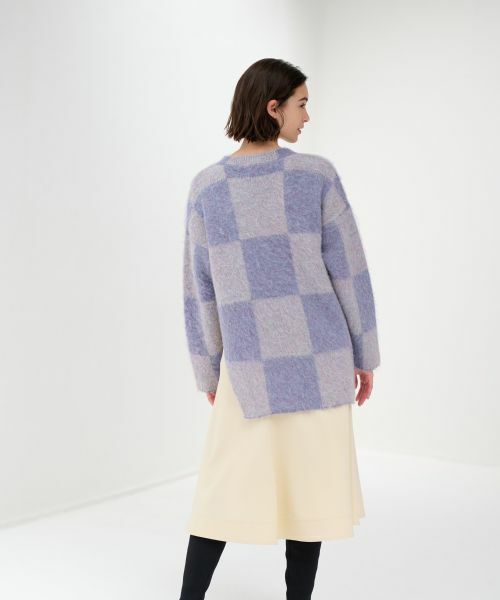 LANVIN en Bleu / ランバン オン ブルー ニット・セーター | Ｖネックシャギーニット | 詳細6