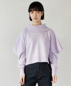 LANVIN en Bleu / ランバン オン ブルー ニット・セーター | ロールカラーニット