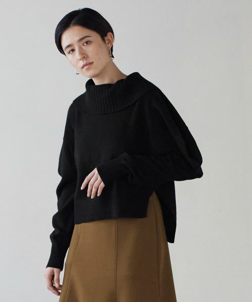 LANVIN en Bleu / ランバン オン ブルー ニット・セーター | ロールカラーニット | 詳細10