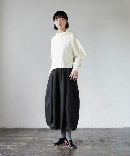 LANVIN en Bleu / ランバン オン ブルー ニット・セーター | ロールカラーニット | 詳細4