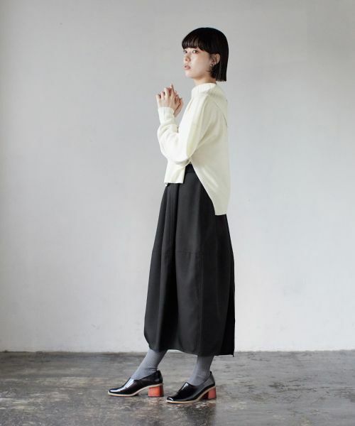 LANVIN en Bleu / ランバン オン ブルー ニット・セーター | ロールカラーニット | 詳細5