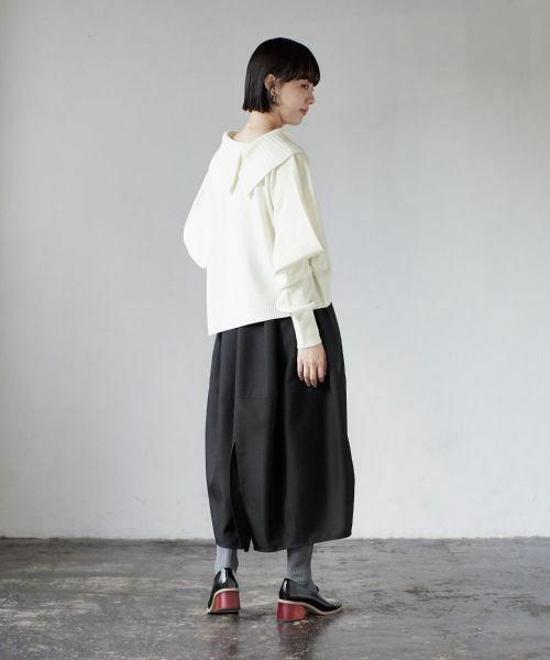 LANVIN en Bleu / ランバン オン ブルー ニット・セーター | ロールカラーニット | 詳細6