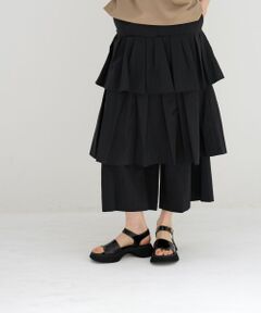 LANVIN en Bleu / ランバン オン ブルー その他パンツ | ティアードキュロットパンツ