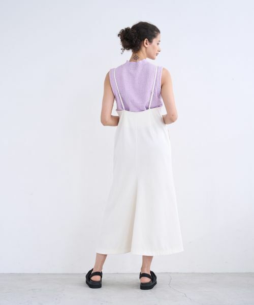 LANVIN en Bleu / ランバン オン ブルー ドレス | トリアセツイルジャンスカワンピース | 詳細10