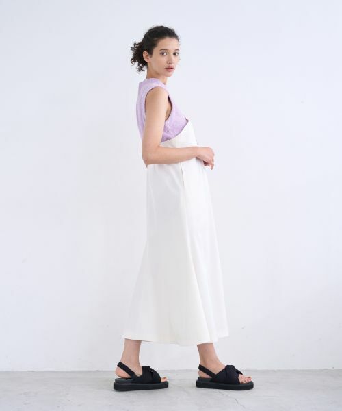 LANVIN en Bleu / ランバン オン ブルー ドレス | トリアセツイルジャンスカワンピース | 詳細11