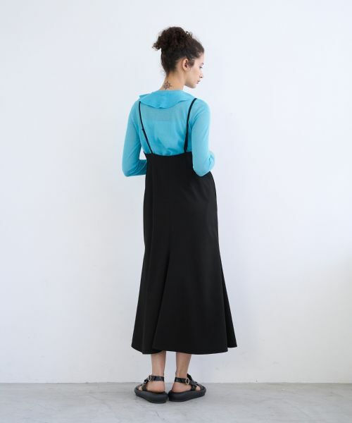 LANVIN en Bleu / ランバン オン ブルー ドレス | トリアセツイルジャンスカワンピース | 詳細3