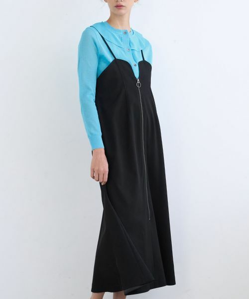 LANVIN en Bleu / ランバン オン ブルー ドレス | トリアセツイルジャンスカワンピース | 詳細5