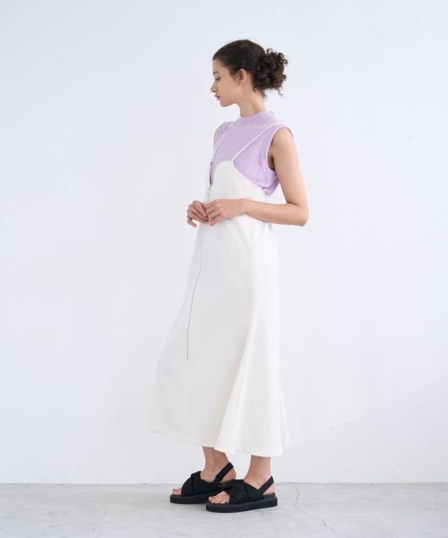 LANVIN en Bleu / ランバン オン ブルー ドレス | トリアセツイルジャンスカワンピース | 詳細9