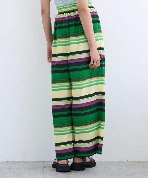 LANVIN en Bleu / ランバン オン ブルー その他パンツ | 【sweet 6月号掲載】Piscineプリントウエストゴムパンツ | 詳細5