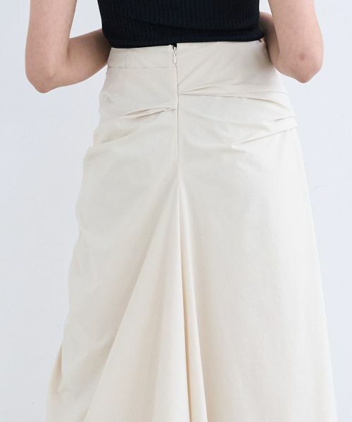 LANVIN en Bleu / ランバン オン ブルー ロング・マキシ丈スカート | ツイストドレープスカート | 詳細12