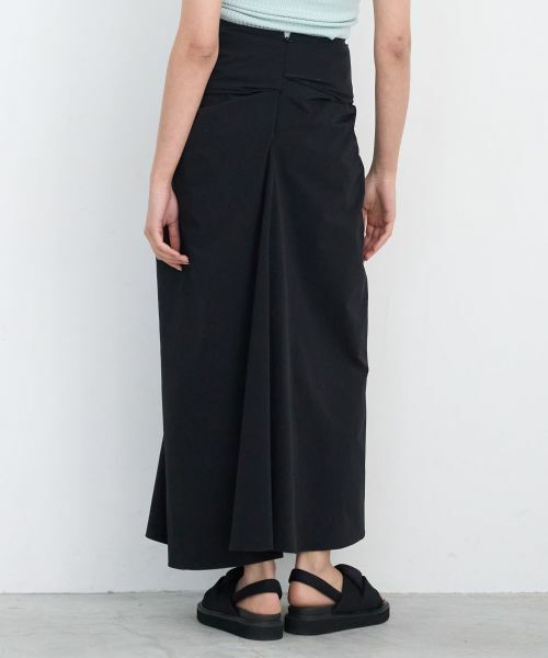 LANVIN en Bleu / ランバン オン ブルー ロング・マキシ丈スカート | ツイストドレープスカート | 詳細17