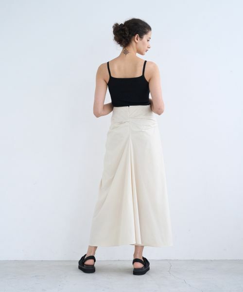 LANVIN en Bleu / ランバン オン ブルー ロング・マキシ丈スカート | ツイストドレープスカート | 詳細9