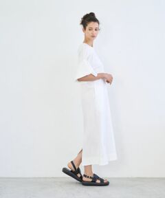 LANVIN en Bleu / ランバン オン ブルー ドレス | ラッフルスリーブワンピース