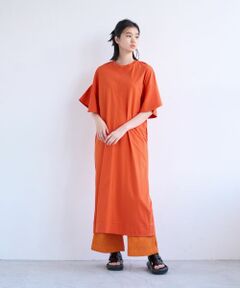 LANVIN en Bleu / ランバン オン ブルー ドレス | ラッフルスリーブワンピース