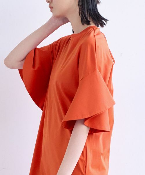 LANVIN en Bleu / ランバン オン ブルー ドレス | ラッフルスリーブワンピース | 詳細12