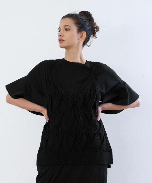 LANVIN en Bleu / ランバン オン ブルー ドレス | ラッフルスリーブワンピース | 詳細14