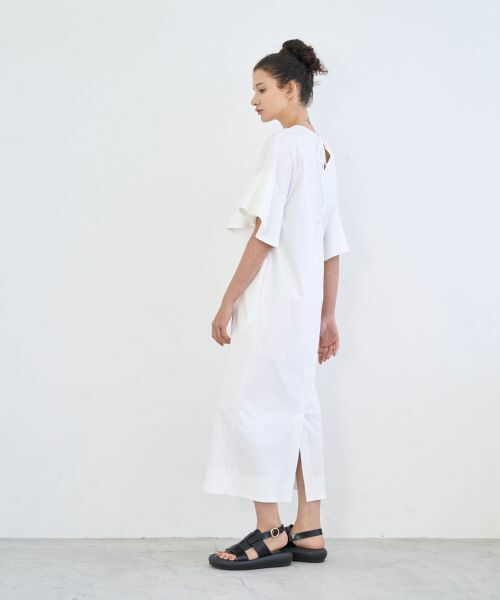 LANVIN en Bleu / ランバン オン ブルー ドレス | ラッフルスリーブワンピース | 詳細20